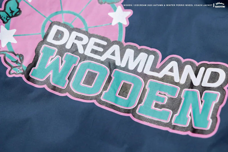 WODEN / ICECREAM 25AW 028 Ferris Wheel Coach Jacket