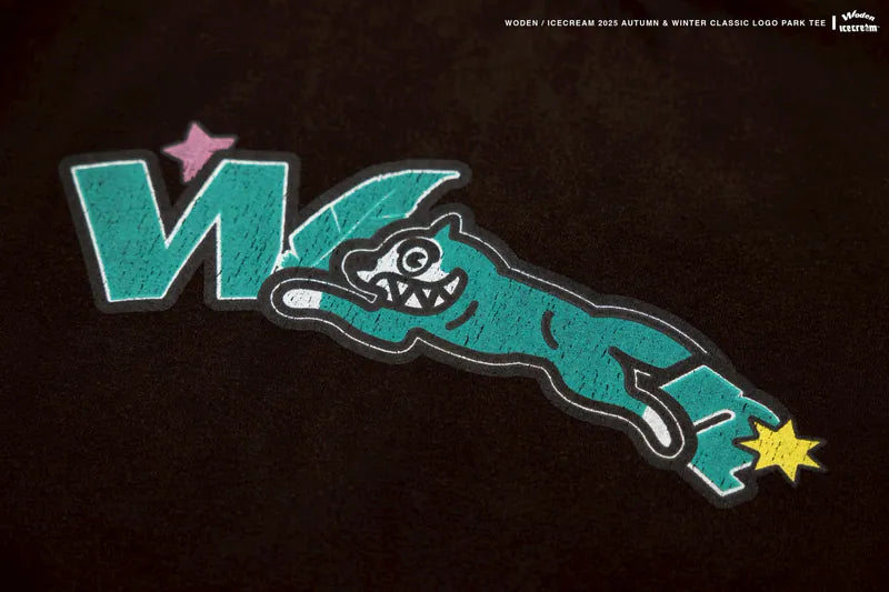 WODEN / ICECREAM 25AW 025 Classic LOGO Park Tee