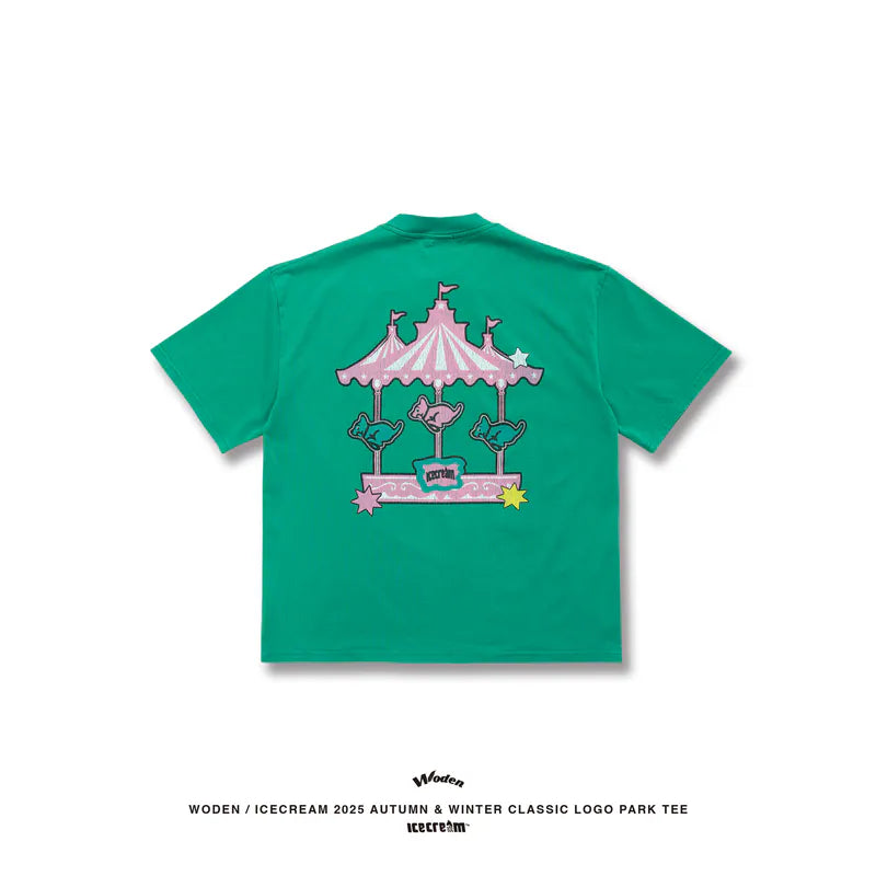 WODEN / ICECREAM 25AW 025 Classic LOGO Park Tee