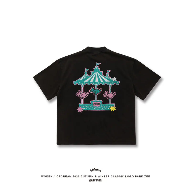 WODEN / ICECREAM 25AW 025 Classic LOGO Park Tee