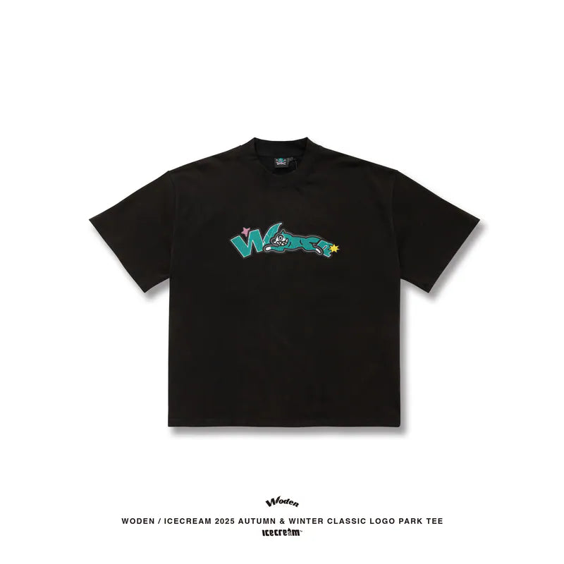 WODEN / ICECREAM 25AW 025 Classic LOGO Park Tee