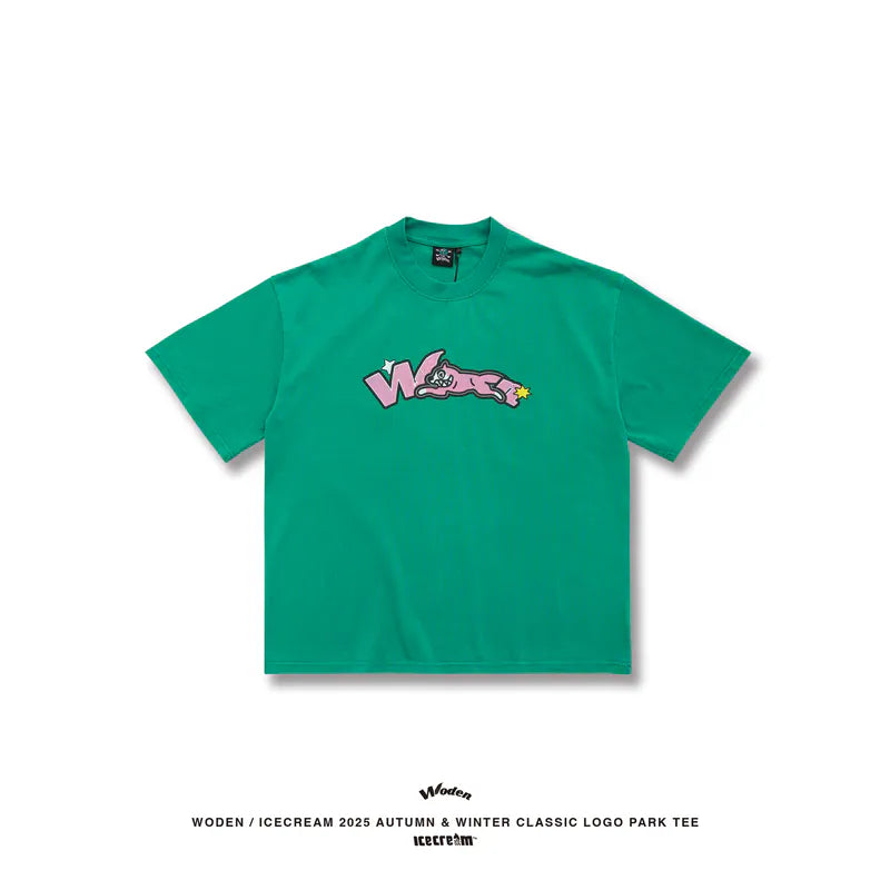 WODEN / ICECREAM 25AW 025 Classic LOGO Park Tee