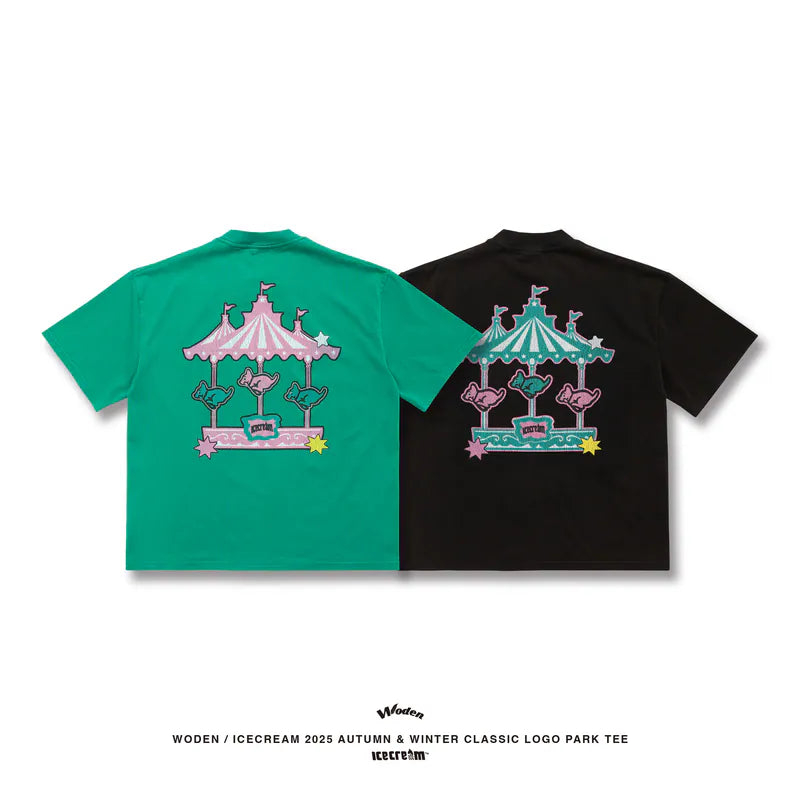 WODEN / ICECREAM 25AW 025 Classic LOGO Park Tee
