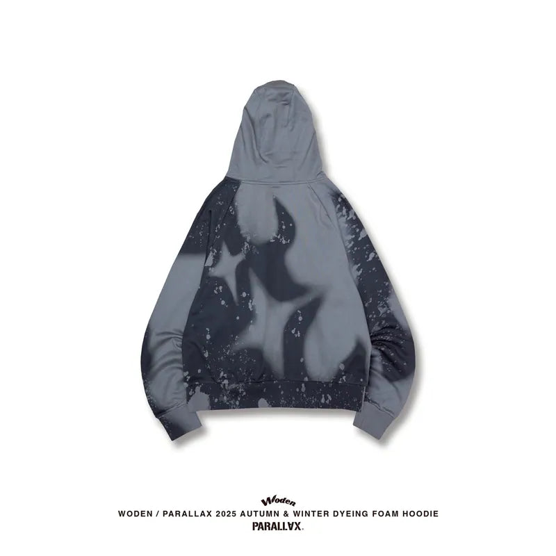 WODEN / PARALLAX 2025 Autumn & Winter Dyeing Foam Hoodie