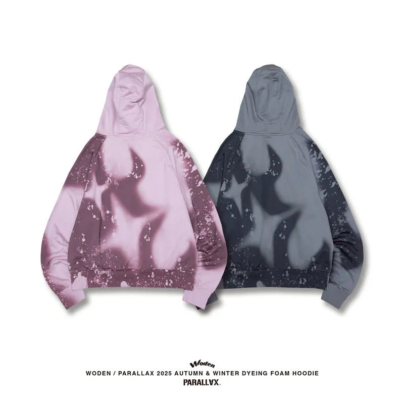 WODEN / PARALLAX 2025 Autumn & Winter Dyeing Foam Hoodie