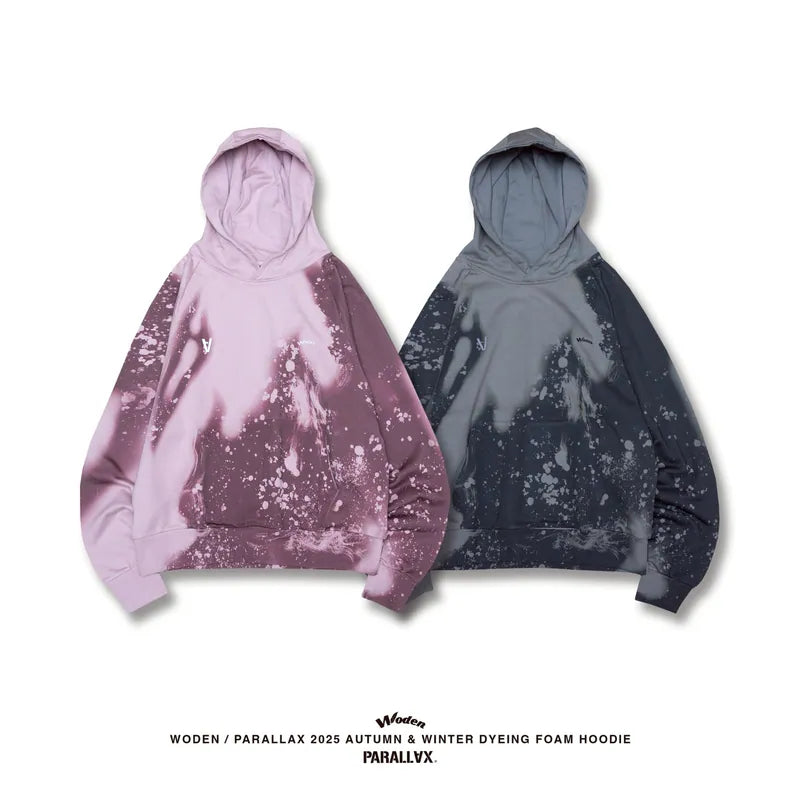 WODEN / PARALLAX 2025 Autumn & Winter Dyeing Foam Hoodie