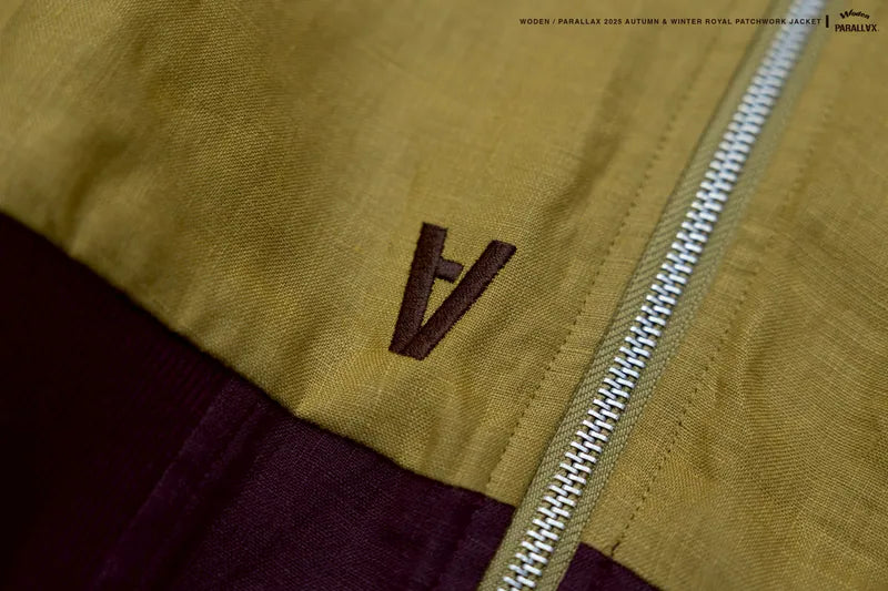 WODEN / PARALLAX 2025 Autumn & Winter Royal Patchwork Jacket
