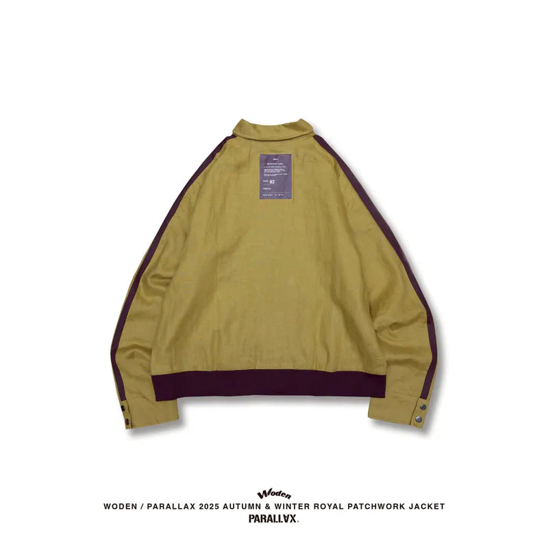 WODEN / PARALLAX 2025 Autumn & Winter Royal Patchwork Jacket