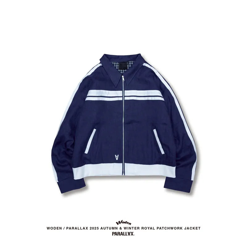 WODEN / PARALLAX 2025 Autumn & Winter Royal Patchwork Jacket