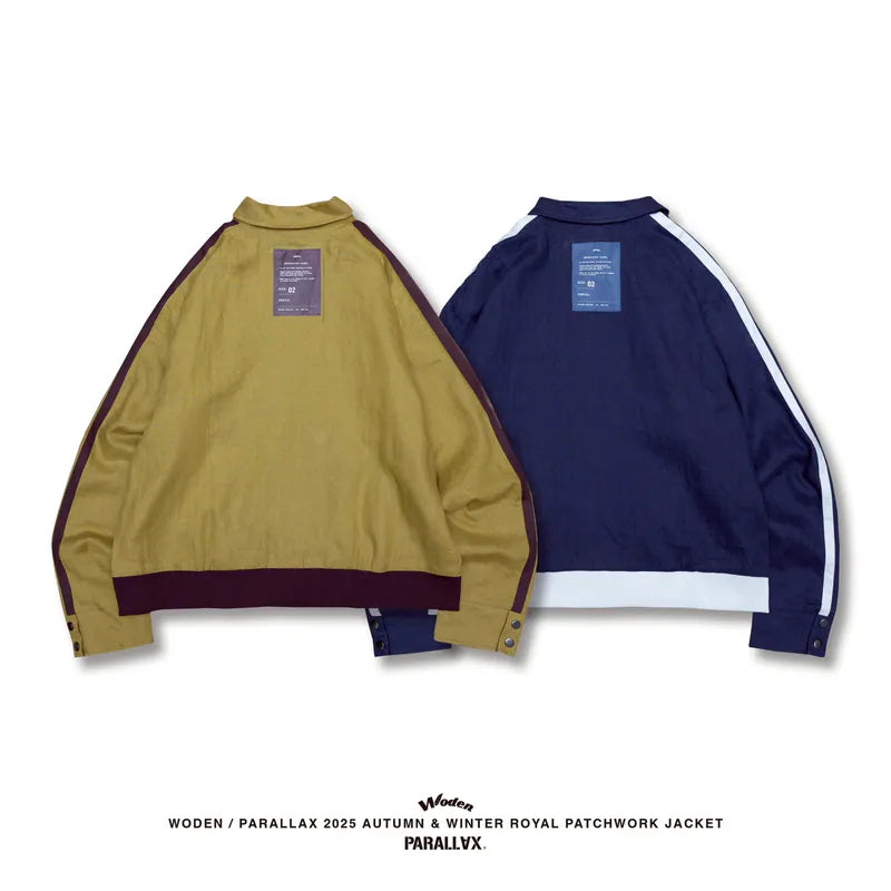 WODEN / PARALLAX 2025 Autumn & Winter Royal Patchwork Jacket