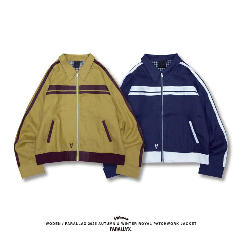 WODEN / PARALLAX 2025 Autumn & Winter Royal Patchwork Jacket
