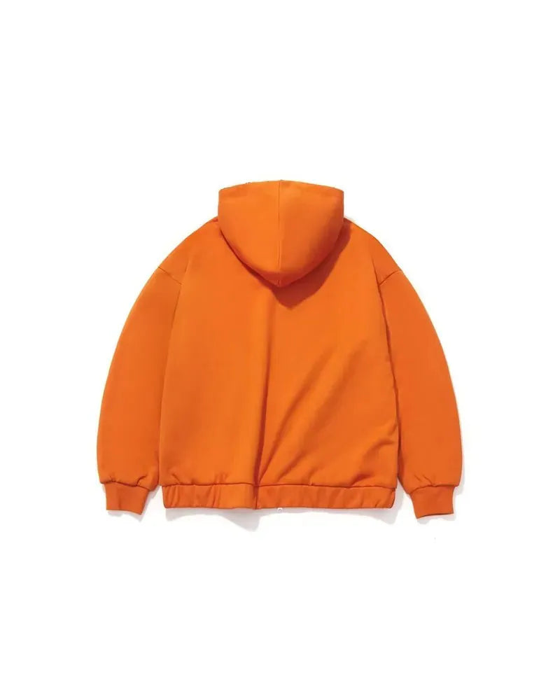 AES Patch Fleece Lined Zip Up Hoodie