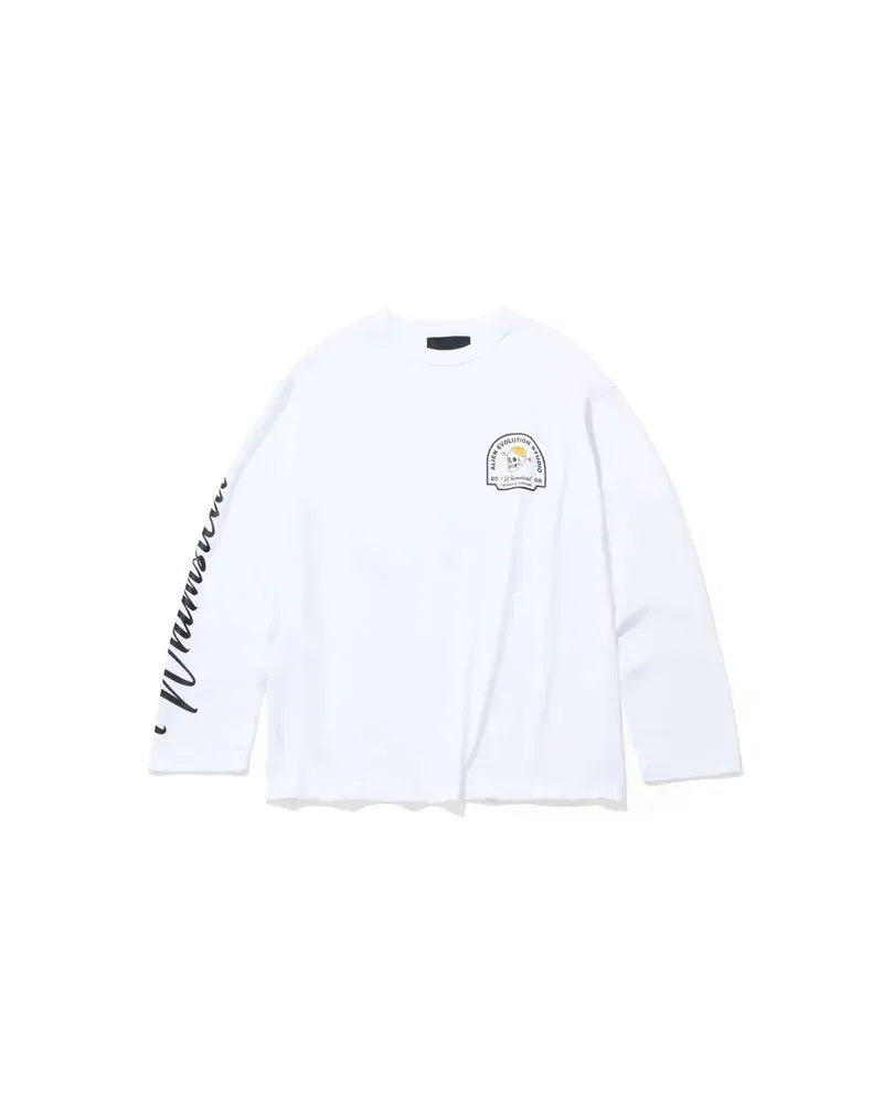 AES WHIMSICAL SKULL LONG-SLEEVE TEE