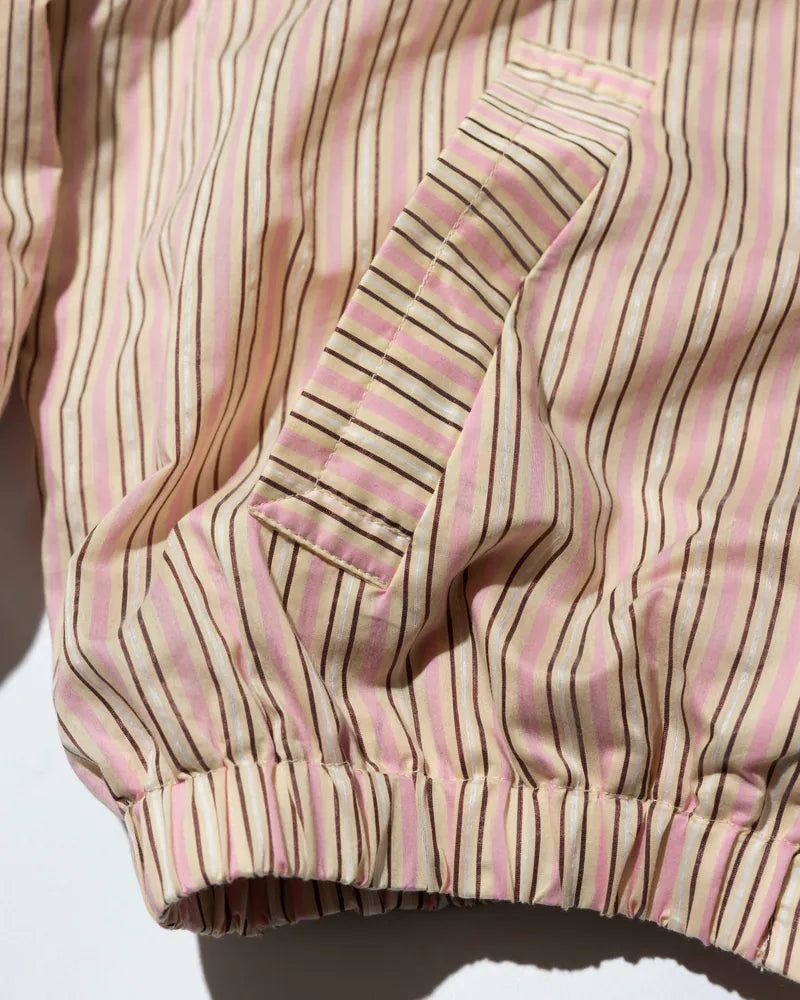 YANGI Pinstripe Blouson Jacket