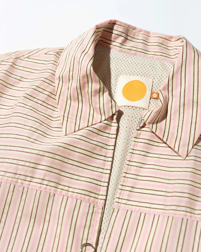 YANGI Pinstripe Blouson Jacket