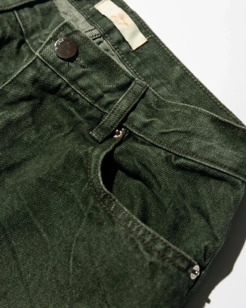 YANGI 5-Pocket Wild Leg Jeans