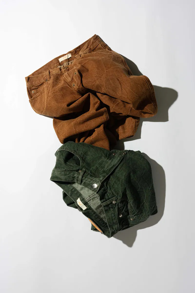 YANGI 5-Pocket Wild Leg Jeans