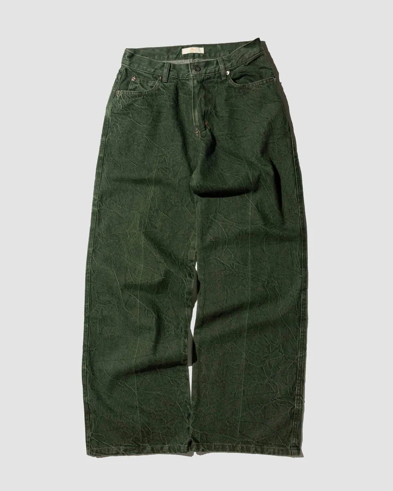 YANGI 5-Pocket Wild Leg Jeans