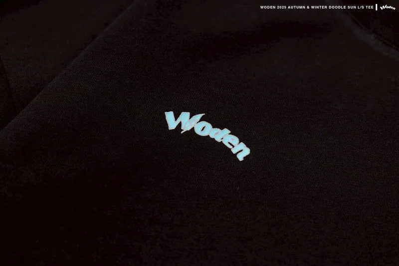 WODEN 2025 Autumn & Winter 034 Doodle Sun L/S Tee