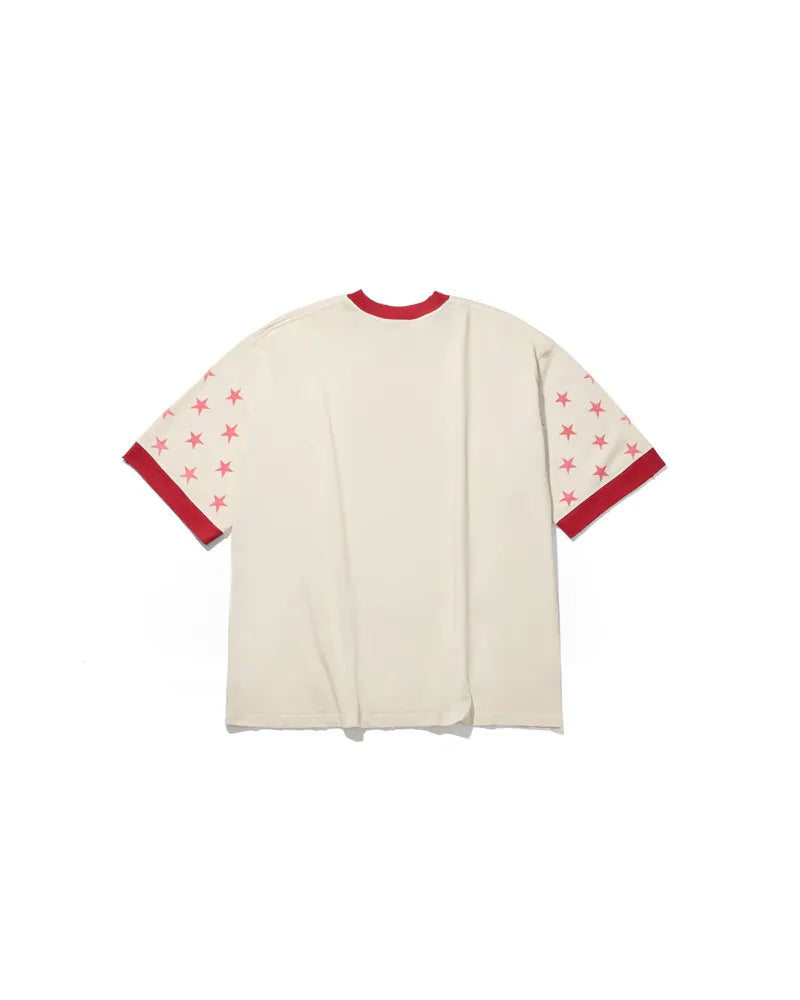 AES Half-Sleeve Bald Eagle Vintage Oversize Tee