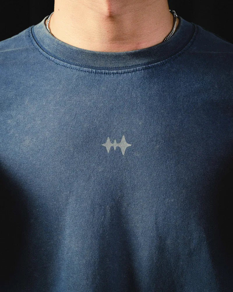 ARC STARTING LINE L/S TEE - BLUE