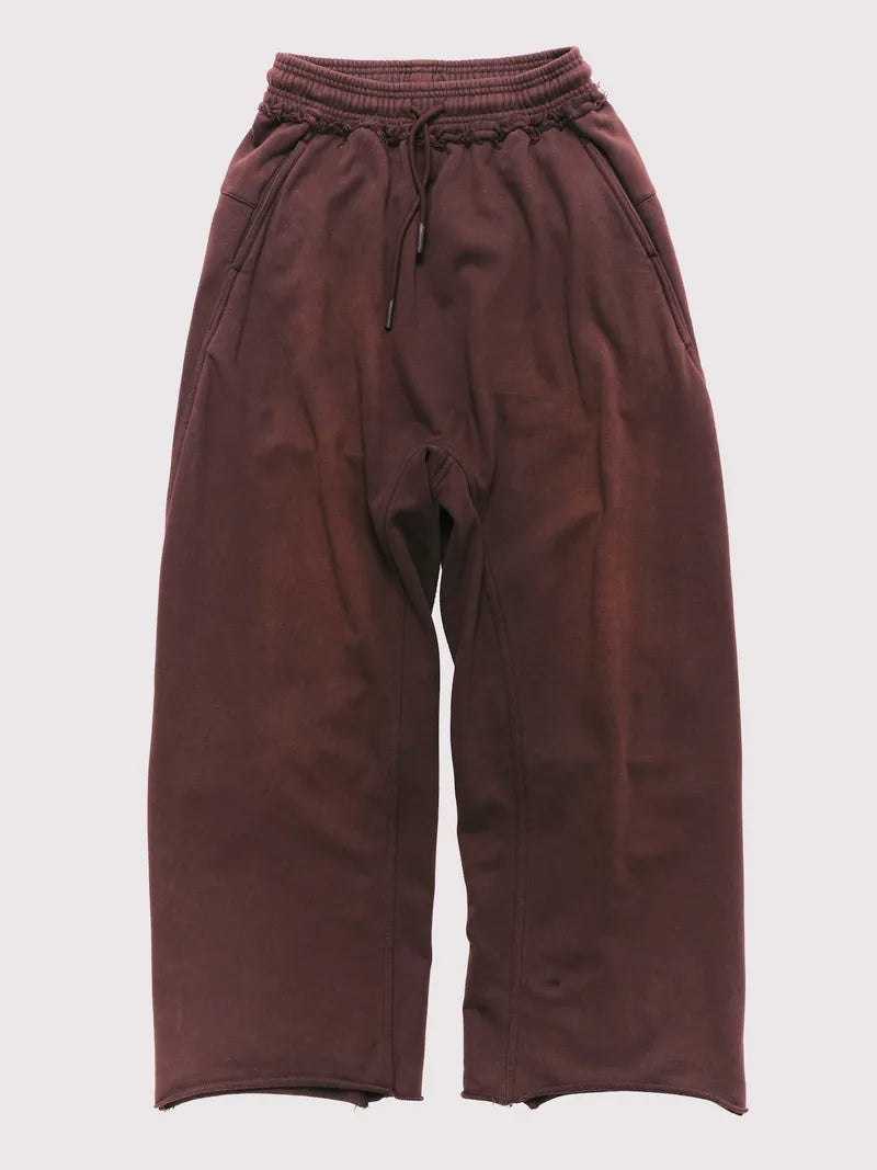 ANOWHEREMAN Wide Leg Sweat Pants