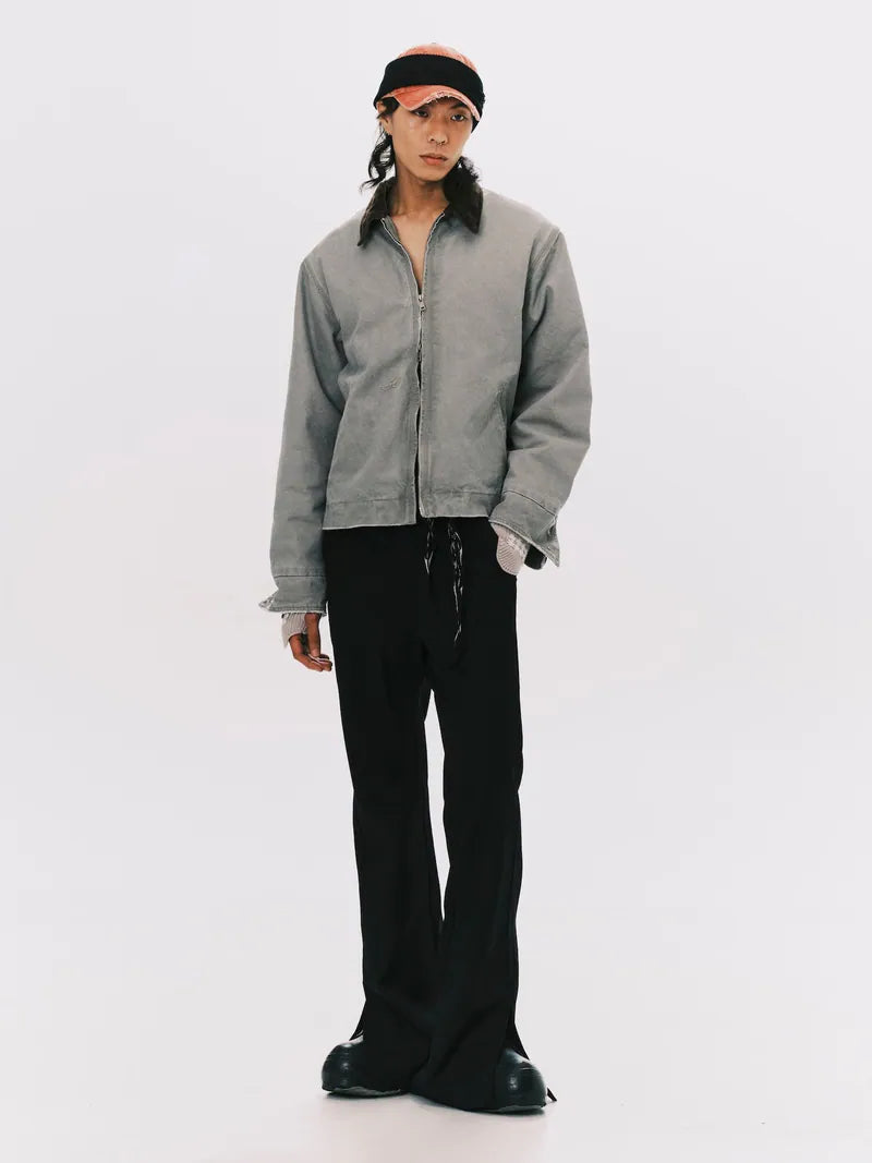 ANOWHEREMAN Washed Work Jacket