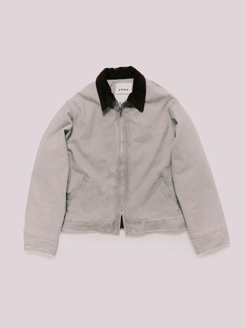 ANOWHEREMAN Washed Work Jacket