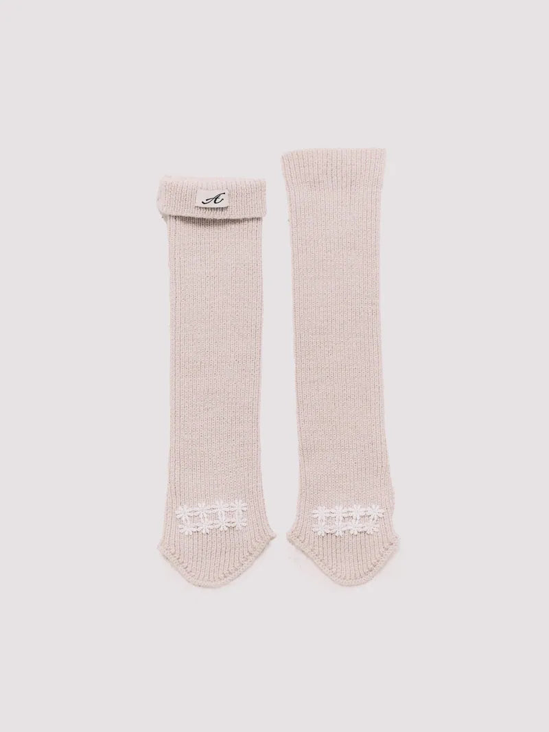 ANOWHEREMAN Patchwork Knit Sleeves