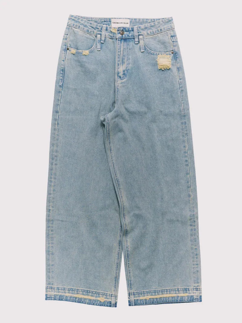 ANOWHEREMAN Baggy Denim Jeans