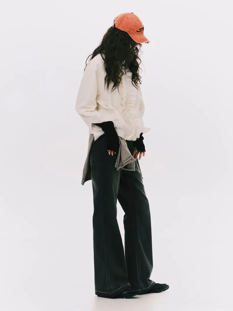ANOWHEREMAN Frills Jacket