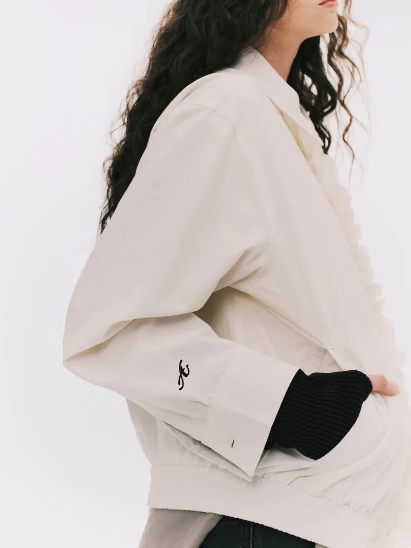 ANOWHEREMAN Frills Jacket