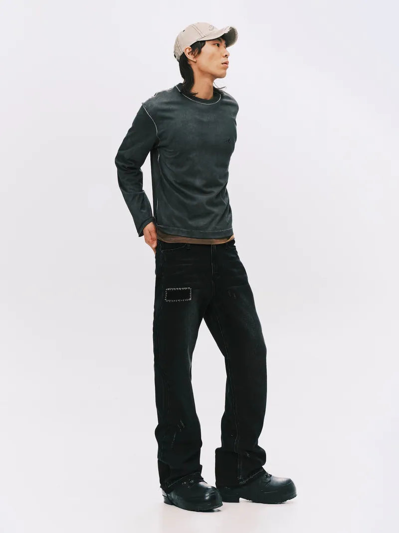 ANOWHEREMAN A BASIC LS TEE