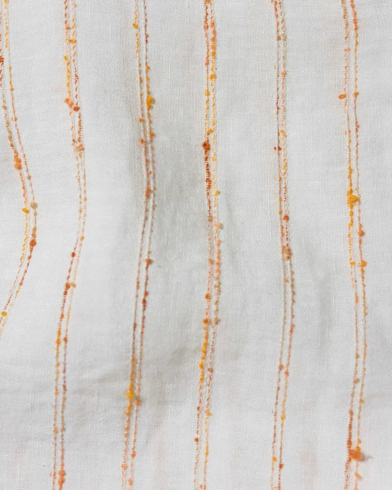 YANGI Pinstripe Jacquard Cabana Shirt