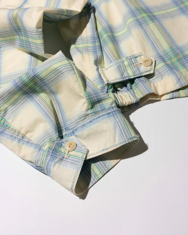 YANGI Plaid Zip Jacket