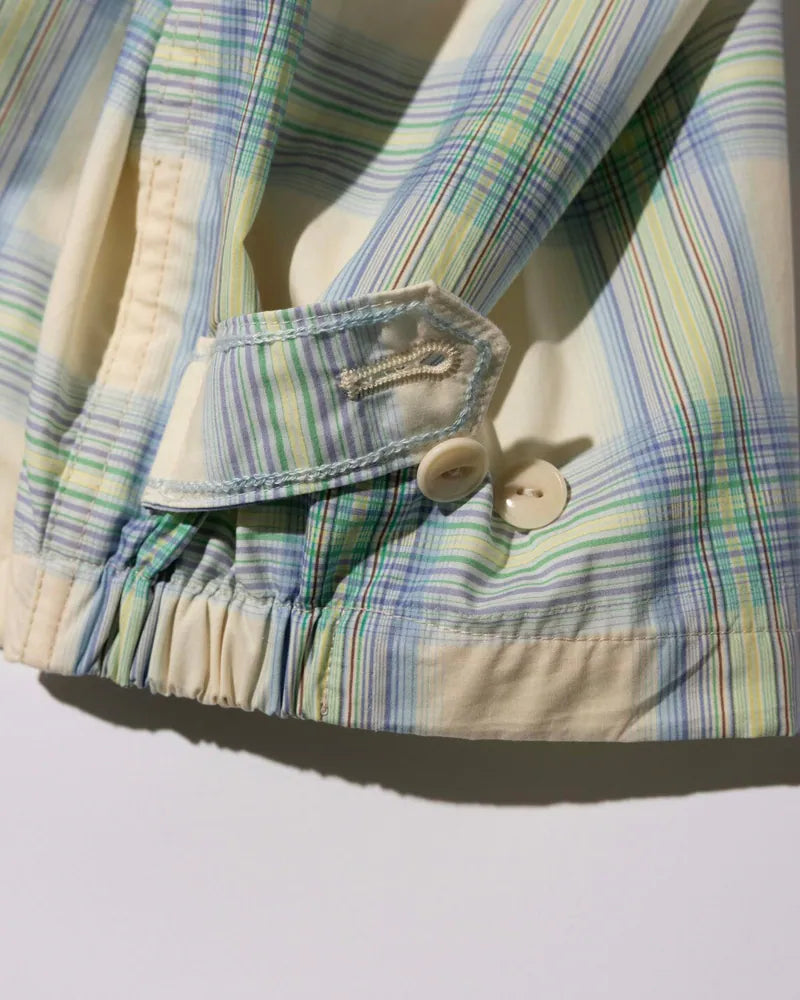 YANGI Plaid Zip Jacket