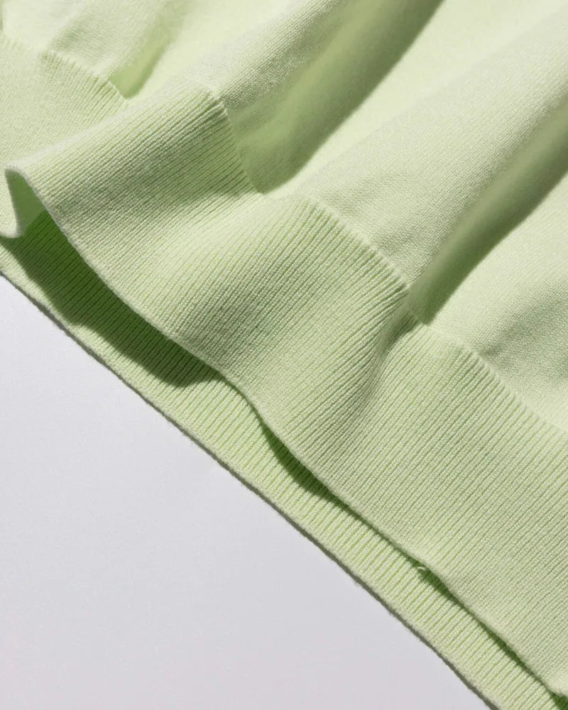 YANGI Knit Polo Shirt
