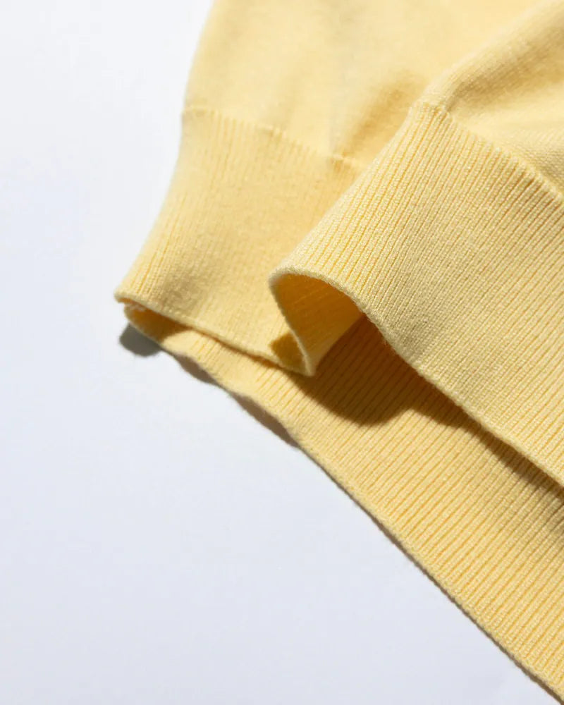 YANGI Knit Polo Shirt