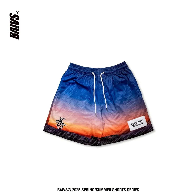 BAIVS K.H.C MESH SHORTS - SUNSET (夕陽)