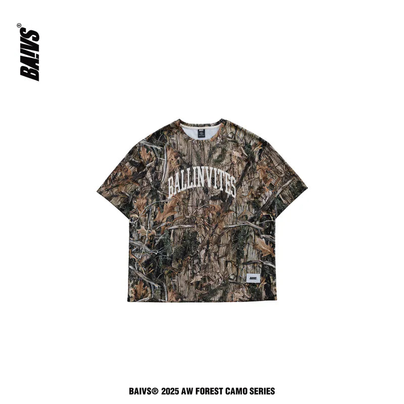 BAIVS DRIP Tech Tee - 樹林迷彩