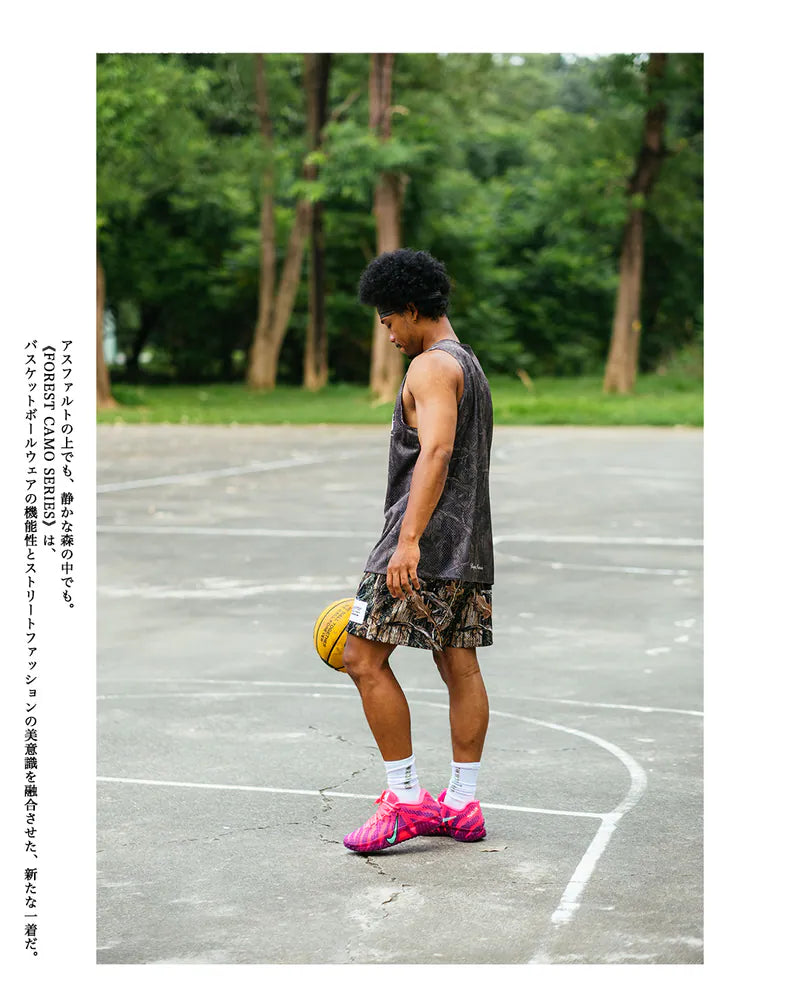 BAIVS Mesh Shorts - 樹林迷彩