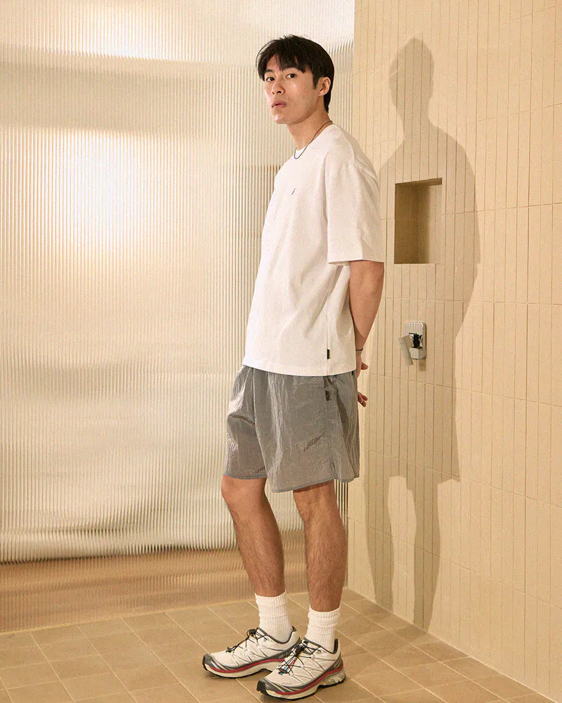 P.B.P - EMBROIDERY LOGO TEE - WHITE