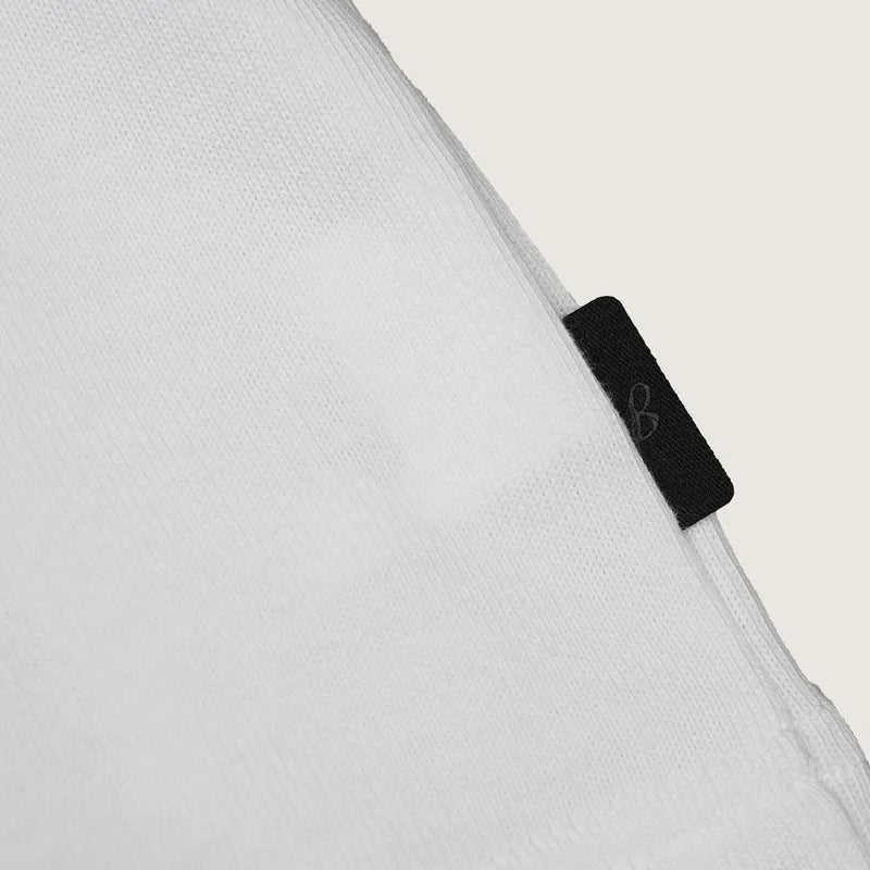 P.B.P - EMBROIDERY LOGO TEE - WHITE