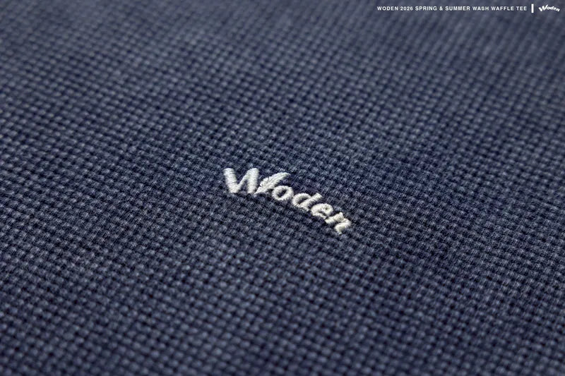 「預購限時開放!」WODEN 2026 Spring & Summer 022 Wash Waffle Tee