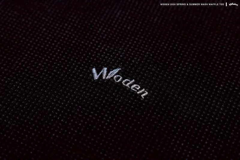 「預購限時開放!」WODEN 2026 Spring & Summer 022 Wash Waffle Tee