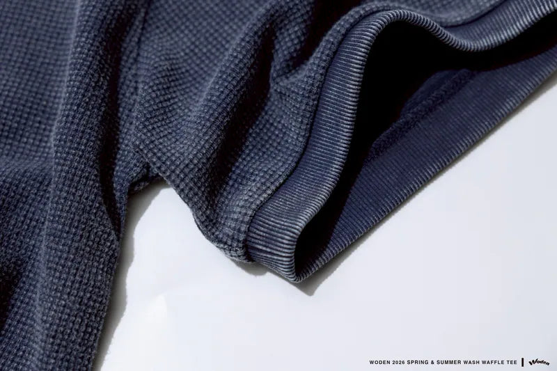 「預購限時開放!」WODEN 2026 Spring & Summer 022 Wash Waffle Tee