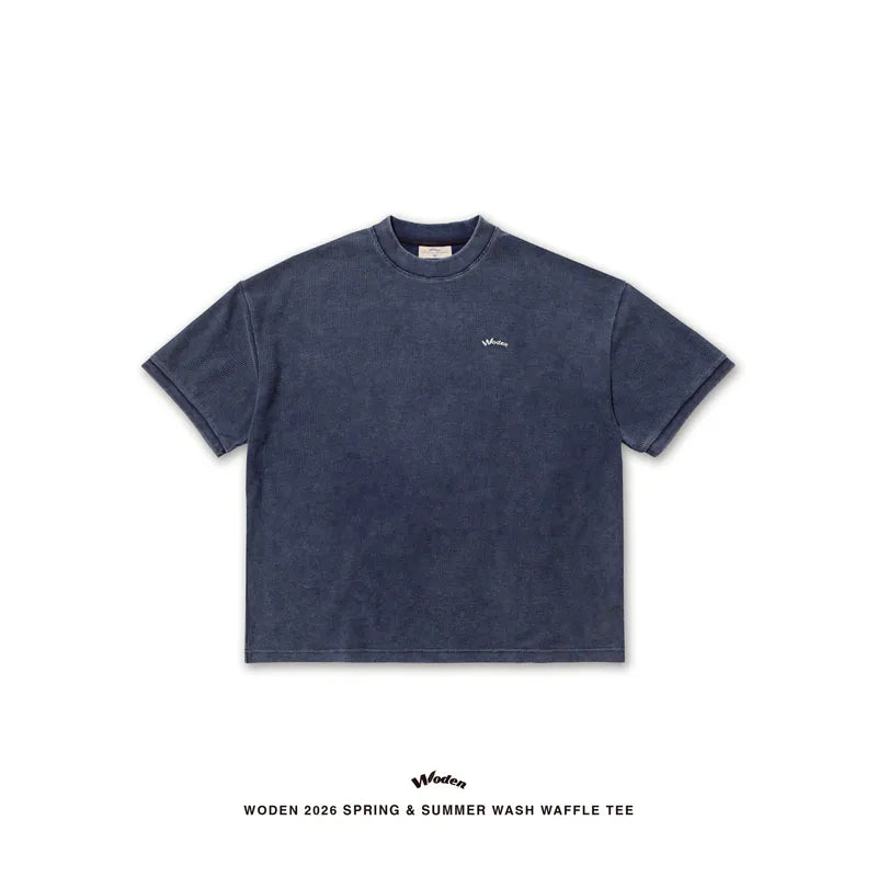 「預購限時開放!」WODEN 2026 Spring & Summer 022 Wash Waffle Tee