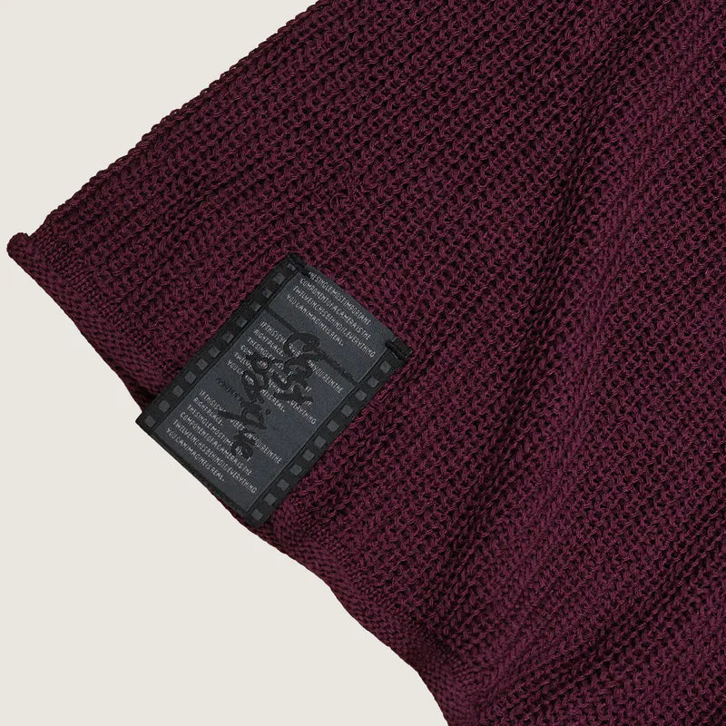 P.B.P - LYOCELL KNIT VEST - BURGUNDY