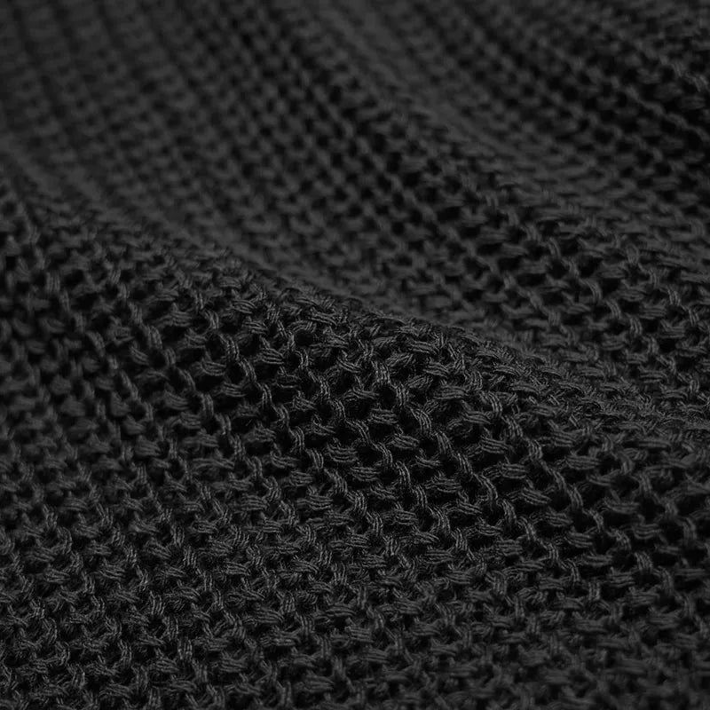 P.B.P - LYOCELL KNIT VEST - DARK GRAY
