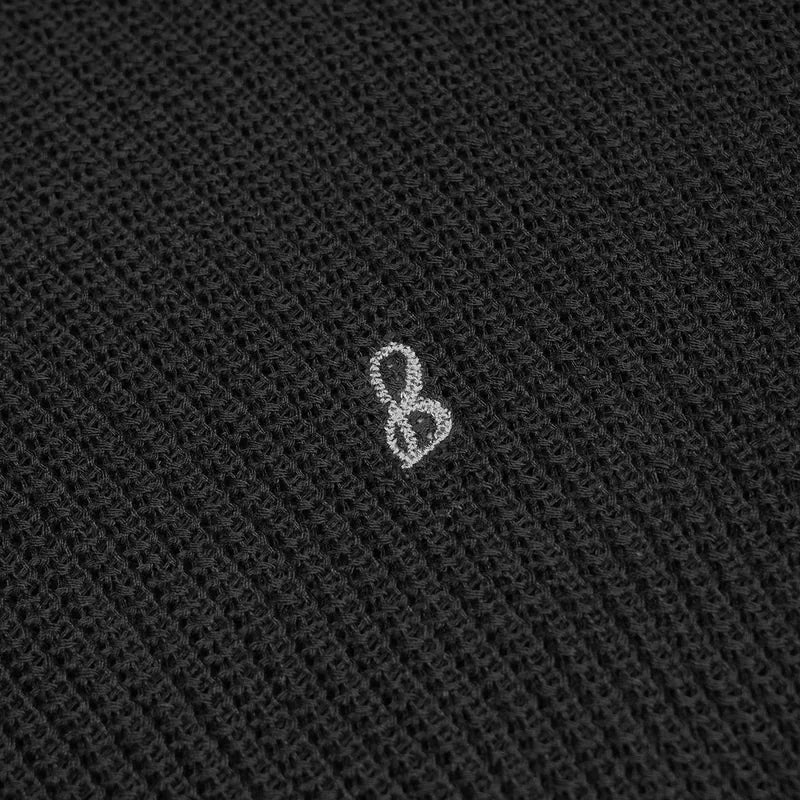 P.B.P - LYOCELL KNIT VEST - DARK GRAY